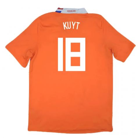 Holland 2008-10 Home Shirt ((Excellent) M) (Kuyt 18) Holland 2008-10 Home Shirt ((Excellent) M) (Kuyt 18)