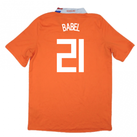 Holland 2008-10 Home Shirt ((Excellent) XL) (Babel 21) Holland 2008-10 Home Shirt ((Excellent) XL) (Babel 21)