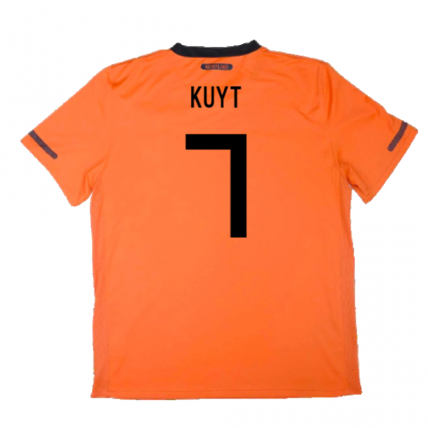 Holland 2010-11 Home Shirt ((Excellent) S) (Kuyt 7) Holland 2010-11 Home Shirt ((Excellent) S) (Kuyt 7)