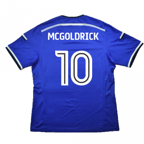 Ipswich Town 2017-18 Home Shirt ((Very Good) XXL) (McGoldrick 10) Ipswich Town 2017-18 Home Shirt ((Very Good) XXL) (McGoldrick 10)