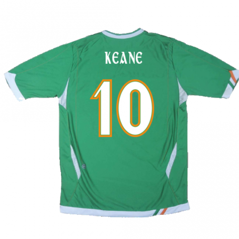 Ireland 2006-08 Home Shirt ((Very Good) XL) (Keane 10) Ireland 2006-08 Home Shirt ((Very Good) XL) (Keane 10)