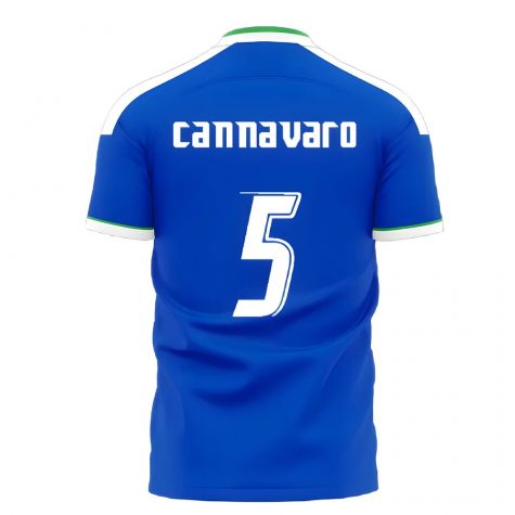 Italy 2006 Style Home Concept Shirt (Libero) (CANNAVARO 5) Italy 2006 Style Home Concept Shirt (Libero) (CANNAVARO 5)