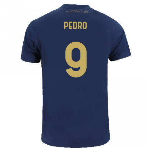 Lazio 125th Anniversary Cotton Tee (Navy) (Pedro 9) Lazio 125th Anniversary Cotton Tee (Navy) (Pedro 9)