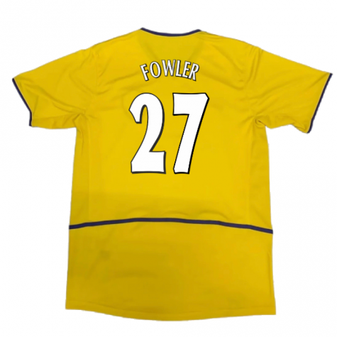 Leeds 2002-2003 Away Shirt (Excellent) (Fowler 27) Leeds 2002-2003 Away Shirt (Excellent) (Fowler 27)
