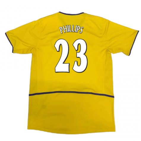 Leeds 2002-2003 Away Shirt (Excellent) (PHILLIPS 23) Leeds 2002-2003 Away Shirt (Excellent) (PHILLIPS 23)
