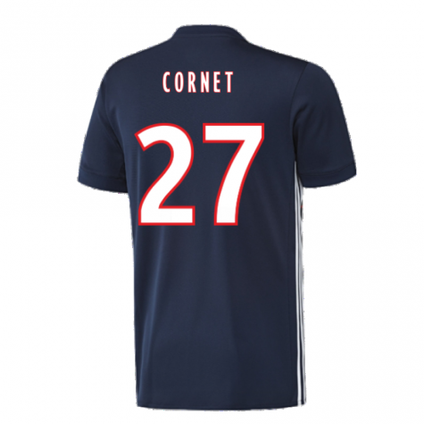 Lyon 2017-18 Away Shirt ((Excellent) L) (Cornet 27) Lyon 2017-18 Away Shirt ((Excellent) L) (Cornet 27)