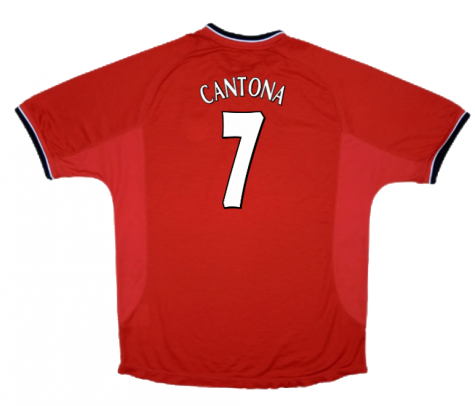 Manchester United 2000-02 Home Shirt ((Excellent) XXL) (Cantona 7) Manchester United 2000-02 Home Shirt ((Excellent) XXL) (Cantona 7)