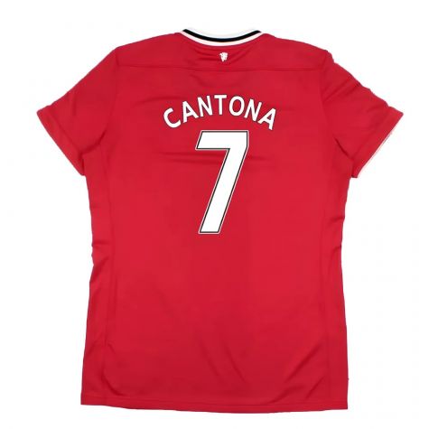Manchester United 2011-12 Home Shirt (Women's) ((Very Good) M) (CANTONA 7) Manchester United 2011-12 Home Shirt (Women's) ((Very Good) M) (CANTONA 7)