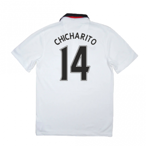 Manchester United 2014-15 Away Shirt (Very Good) (Chicharito 14) Manchester United 2014-15 Away Shirt (Very Good) (Chicharito 14)