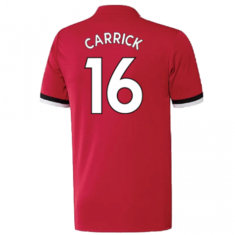 Manchester United 2017-18 Home Shirt ((Excellent) 4-5 Year) (Carrick 16) Manchester United 2017-18 Home Shirt ((Excellent) 4-5 Year) (Carrick 16)