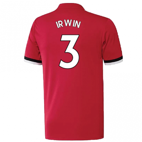 Manchester United 2017-18 Home Shirt ((Excellent) 4-5 Year) (Irwin 3) Manchester United 2017-18 Home Shirt ((Excellent) 4-5 Year) (Irwin 3)