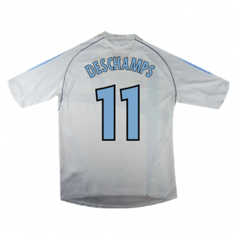 Marseille 2004-05 Home Shirt ((Excellent) L) (DESCHAMPS 11) Marseille 2004-05 Home Shirt ((Excellent) L) (DESCHAMPS 11)