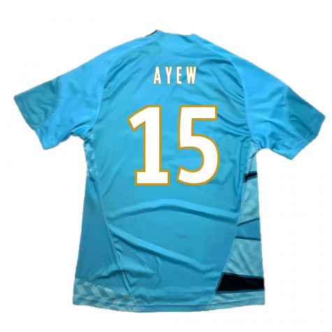 Marseille 2009-10 Away Shirt ((Excellent) M) (Ayew 15) Marseille 2009-10 Away Shirt ((Excellent) M) (Ayew 15)