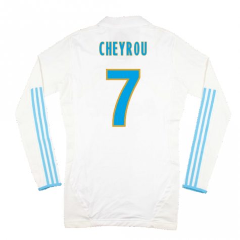 Marseille 2011-12 Player Spec Long Sleeve Home Shirt ((Excellent) L) (Cheyrou 7) Marseille 2011-12 Player Spec Long Sleeve Home Shirt ((Excellent) L) (Cheyrou 7)