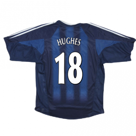 Newcastle United 2004-05 Away Shirt ((Excellent) S) (Hughes 18) Newcastle United 2004-05 Away Shirt ((Excellent) S) (Hughes 18)