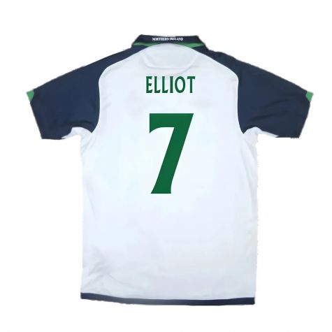 Northern Ireland 2009-10 Away Shirt ((Very Good) XL) (Elliot 7) Northern Ireland 2009-10 Away Shirt ((Very Good) XL) (Elliot 7)