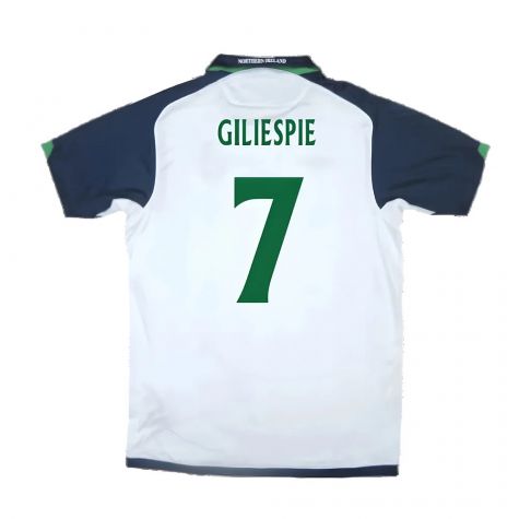 Northern Ireland 2009-10 Away Shirt ((Very Good) XL) (Giliespie 7) Northern Ireland 2009-10 Away Shirt ((Very Good) XL) (Giliespie 7)