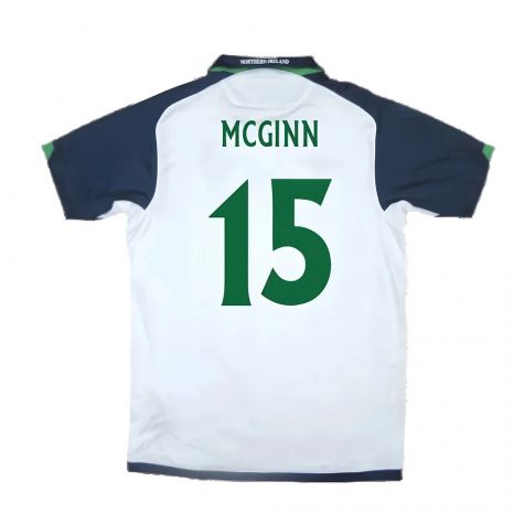 Northern Ireland 2009-10 Away Shirt ((Very Good) XL) (McGinn 15) Northern Ireland 2009-10 Away Shirt ((Very Good) XL) (McGinn 15)