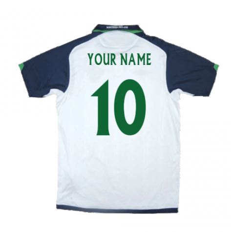 Northern Ireland 2009-10 Away Shirt ((Very Good) XL) (Your Name) Northern Ireland 2009-10 Away Shirt ((Very Good) XL) (Your Name)