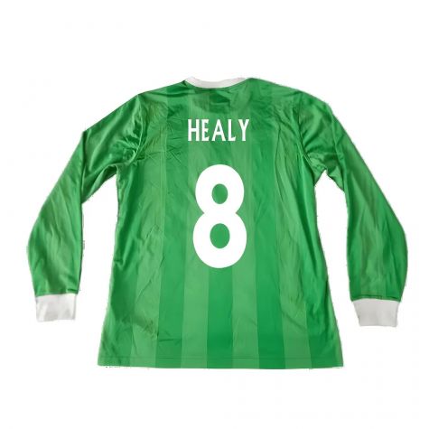 Northern Ireland 2010-12 Long Sleeve Home Shirt ((Good) XL) (Healy 8) Northern Ireland 2010-12 Long Sleeve Home Shirt ((Good) XL) (Healy 8)