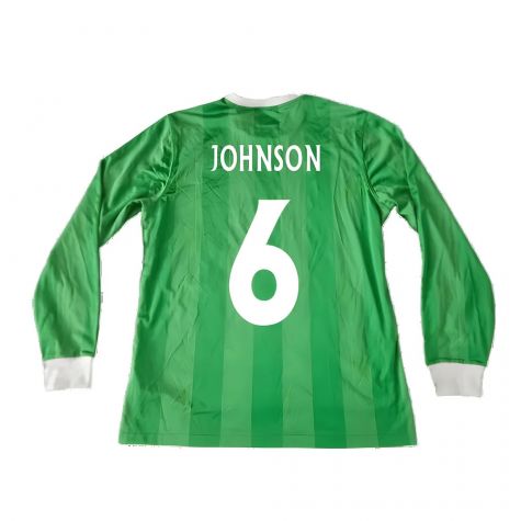 Northern Ireland 2010-12 Long Sleeve Home Shirt ((Good) XL) (Johnson 6) Northern Ireland 2010-12 Long Sleeve Home Shirt ((Good) XL) (Johnson 6)