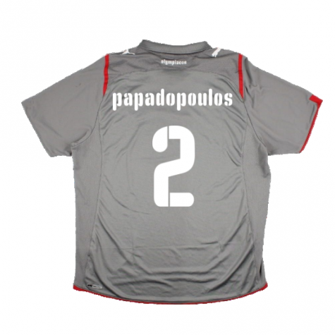 Olympiakos 2009-10 Third Shirt ((Very Good) L) (Papadopoulos 2) Olympiakos 2009-10 Third Shirt ((Very Good) L) (Papadopoulos 2)