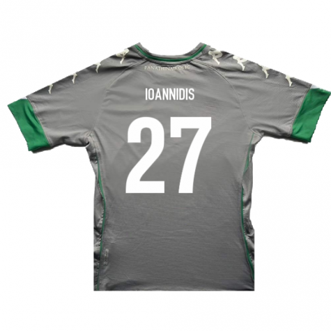 Panathinaikos 2020-21 Third Shirt (Sponsorless) ((Very Good) L) (Ioannidis 27) Panathinaikos 2020-21 Third Shirt (Sponsorless) ((Very Good) L) (Ioannidis 27)