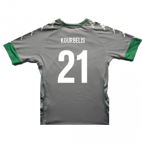 Panathinaikos 2020-21 Third Shirt (Sponsorless) ((Very Good) L) (Kourbelis 21) Panathinaikos 2020-21 Third Shirt (Sponsorless) ((Very Good) L) (Kourbelis 21)