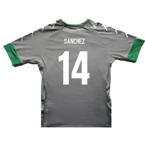 Panathinaikos 2020-21 Third Shirt (Sponsorless) ((Very Good) L) (Sanchez 14) Panathinaikos 2020-21 Third Shirt (Sponsorless) ((Very Good) L) (Sanchez 14)