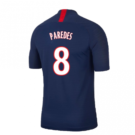 PSG 2019-20 Home Nike Vaporknit Shirt ((Mint) S) (PAREDES 8) PSG 2019-20 Home Nike Vaporknit Shirt ((Mint) S) (PAREDES 8)