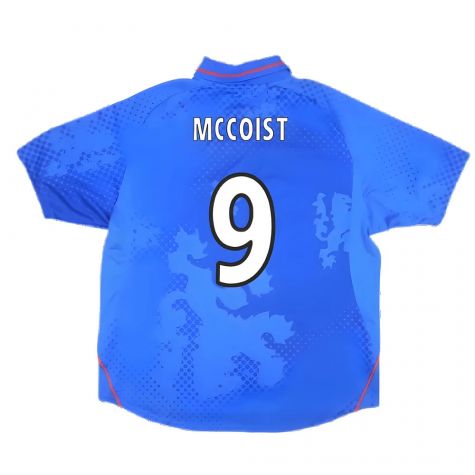 Rangers 2002-03 Home Shirt ((Very Good) XL) (McCoist 9) Rangers 2002-03 Home Shirt ((Very Good) XL) (McCoist 9)