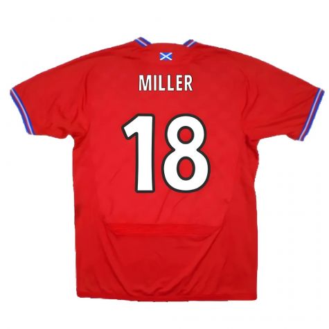 Rangers 2009-10 Away Shirt ((Very Good) M) (Miller 18) Rangers 2009-10 Away Shirt ((Very Good) M) (Miller 18)