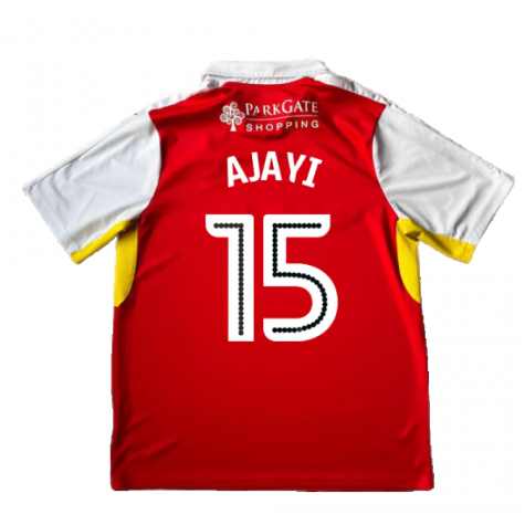 Rotherham 2016-17 Home Shirt ((Good) XL) (Ajayi 15) Rotherham 2016-17 Home Shirt ((Good) XL) (Ajayi 15)