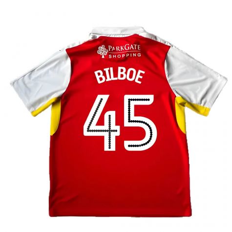 Rotherham 2016-17 Home Shirt ((Good) XL) (Bilboe 45) Rotherham 2016-17 Home Shirt ((Good) XL) (Bilboe 45)