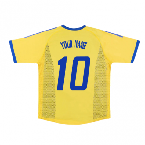 Sweden 2002-03 Home Shirt ((Very Good) S) (Your Name) Sweden 2002-03 Home Shirt ((Very Good) S) (Your Name)