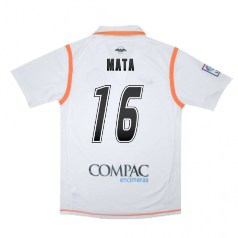 Valencia 2007-08 Home Shirt ((Excellent) S) (Mata 16) Valencia 2007-08 Home Shirt ((Excellent) S) (Mata 16)
