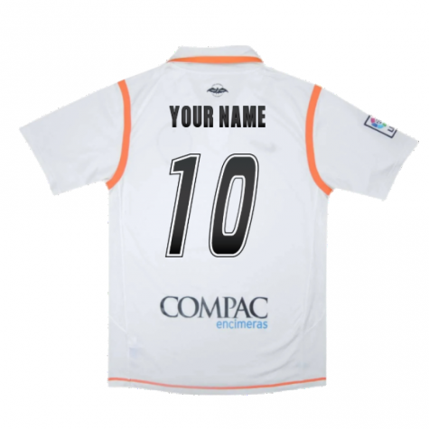 Valencia 2007-08 Home Shirt ((Excellent) S) (Your Name) Valencia 2007-08 Home Shirt ((Excellent) S) (Your Name)