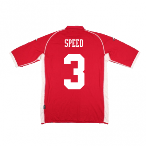 Wales 2002-03 Home Shirt ((Very Good) M) (Speed 3) Wales 2002-03 Home Shirt ((Very Good) M) (Speed 3)