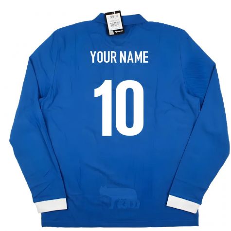 2023-2024 Italy Rugby Home LS Cotton Shirt (Your Name) 2023-2024 Italy Rugby Home LS Cotton Shirt (Your Name)