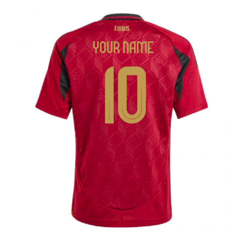2024-2025 Belgium Home Shirt (Kids) (Your Name) 2024-2025 Belgium Home Shirt (Kids) (Your Name)