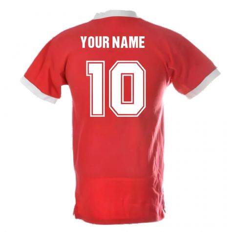 Manchester Reds 1958 FA Cup Final Retro Shirt (Your Name) Manchester Reds 1958 FA Cup Final Retro Shirt (Your Name)
