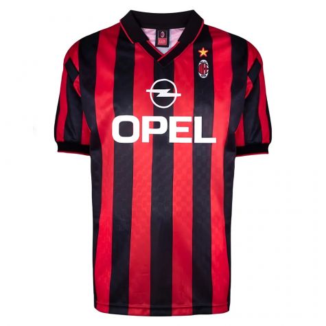 AC Milan 1996 Home Retro Shirt (Your Name) AC Milan 1996 Home Retro Shirt (Your Name)