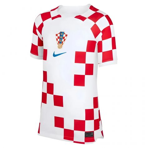 2022-2023 Croatia Home Shirt (Kids) (Your Name) 2022-2023 Croatia Home Shirt (Kids) (Your Name)