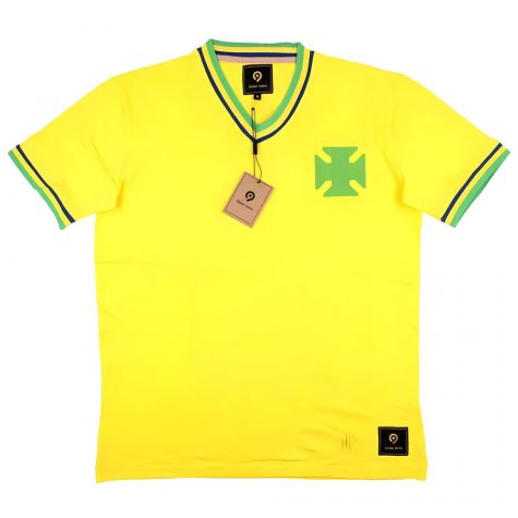 False Nein Brazil Home Football Shirt (ZICO 10) False Nein Brazil Home Football Shirt (ZICO 10)