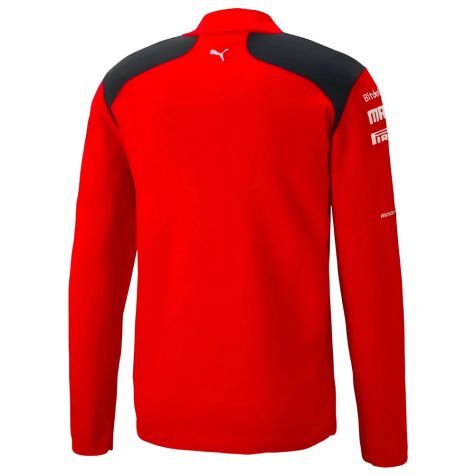 2023 Ferrari Team Half Zip Sweat (Red) 2023 Ferrari Team Half Zip Sweat (Red)