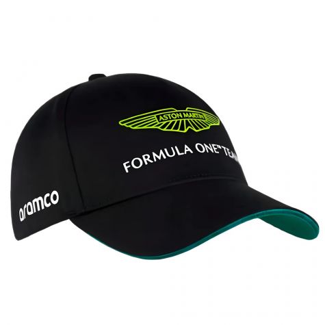 2023 Aston Martin Official Team Cap (Black) 2023 Aston Martin Official Team Cap (Black)