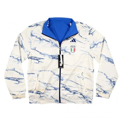 2023-2024 Italy Anthem Jacket (Blue) - Ladies 2023-2024 Italy Anthem Jacket (Blue) - Ladies