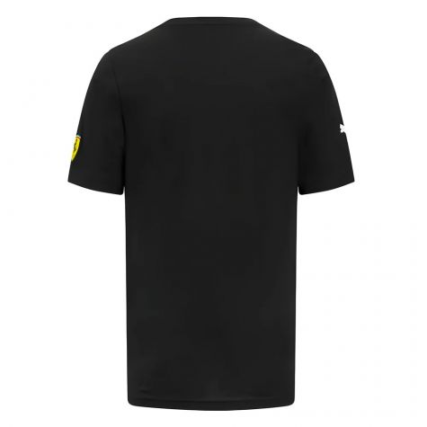2023 Ferrari Carlos Sainz #55 Driver T-Shirt (Black) 2023 Ferrari Carlos Sainz #55 Driver T-Shirt (Black)