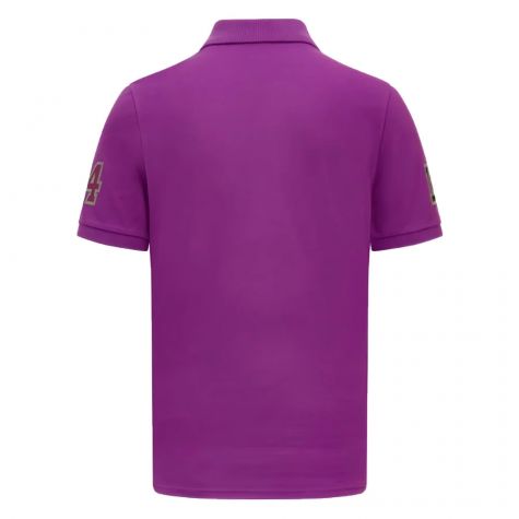 2023 Mercedes Lewis Hamilton Polo Shirt (Purple) 2023 Mercedes Lewis Hamilton Polo Shirt (Purple)