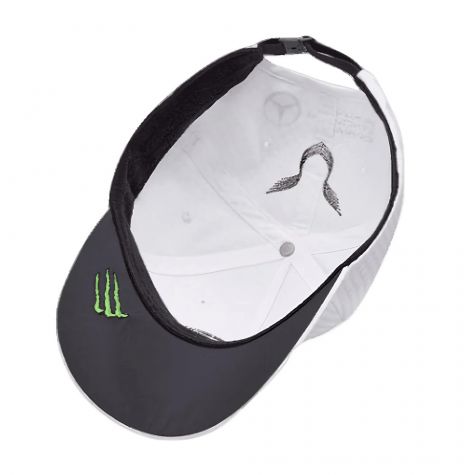 2023 Mercedes Lewis Hamilton Driver Cap (White) 2023 Mercedes Lewis Hamilton Driver Cap (White)